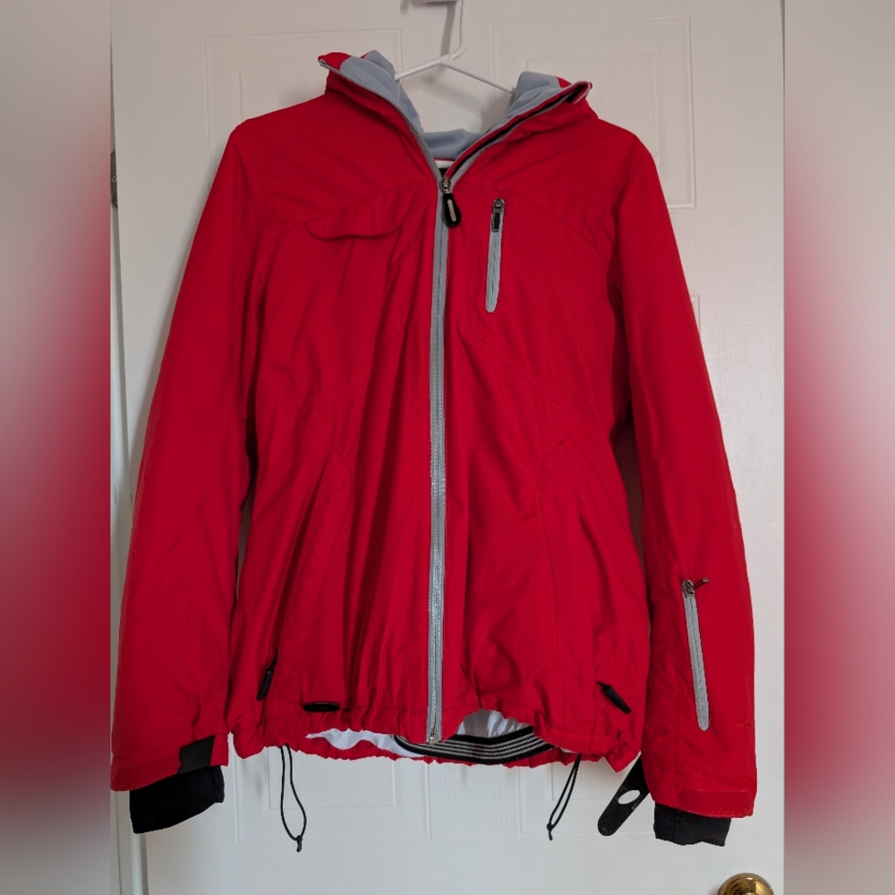 Black mountain red sport winter coat